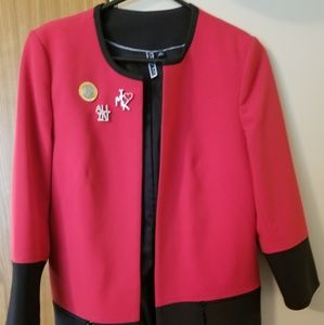 Mary Kay Blazer with Mary Kay Pins